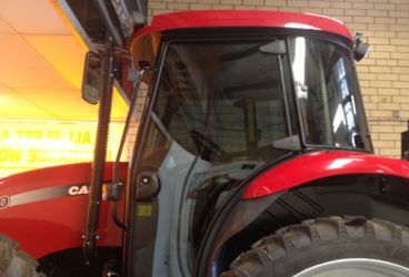 Window tinting for trucks, tractors and machinery